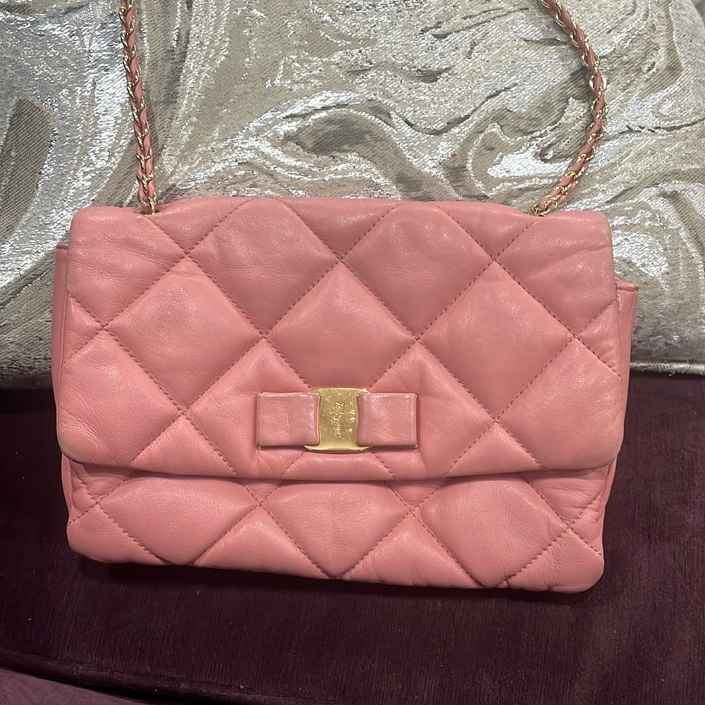 Salvatore Ferragamo quilted Vera crossbody